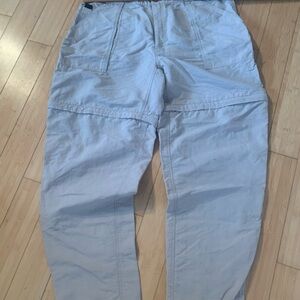 The North Face Men's Convertible Hiking Pants w/ zipoff legs Light Tan 40x31